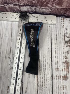 Tour Edge #3 Fairway Bazooka Black and Blue Golf Headcover